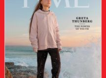 Time Magazine cover showing Greta Thunberg, Time's Person of the Year 2019